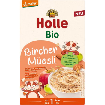 Holle Detská bio celozrnná Bircher müsli kaša od 1. roka